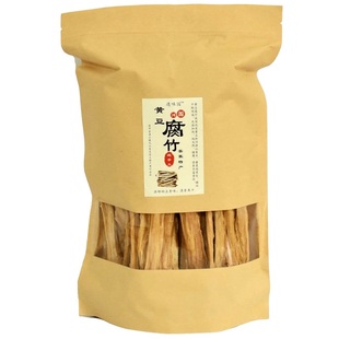 黄豆腐竹火锅食材纯正手工河源客家特产级豆制品干货素食商用批发