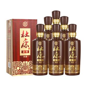 酒祖杜康纯食老窖典藏500ml*6瓶