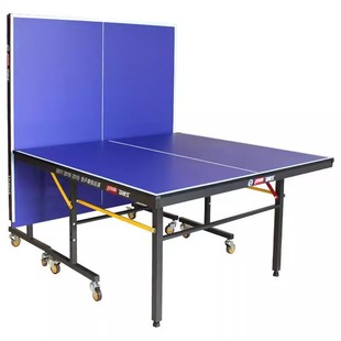 红双喜乒乓球桌台室内T2023家用2828大小彩虹折叠专业训练可移动