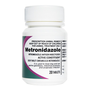 合宠甲硝唑片猫狗狗口炎口腔溃疡滴虫感染病毛囊炎趾间炎消炎药