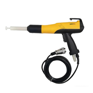 KCI静电喷枪手动喷粉枪静电粉末喷塑枪喷塑机自动喷枪高压模块包