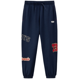 【新年红色】Levis李维斯童装男童长裤子2026新款纯棉亲肤休闲裤