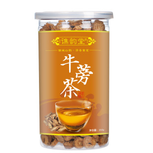 【买1送1】谯韵堂正品牛蒡根茶新鲜黄金牛蒡发酵圆片牛旁东洋参茶