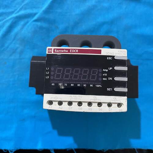 议价EOCR韩国三和安全继电器3DM2-H1DUW电机保护器过电流继电器
