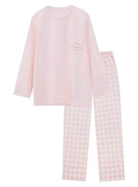 全棉简约帝日斯诺女士家居服套装