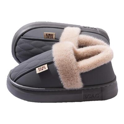 防水棉拖鞋男士冬季2025新款室内