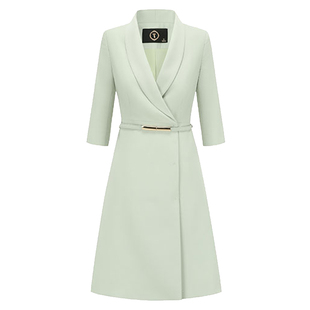 西装连衣裙女职业装春主持人公务员面试上镜正装聚会宴会约会礼服