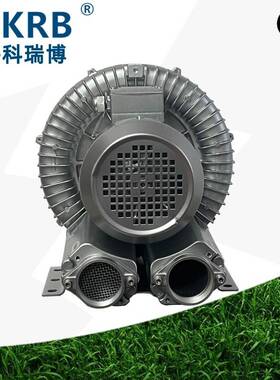 2RB510H36 2.2KW家纺织品抽真空打包鼓风机 2.2千瓦打包真空泵