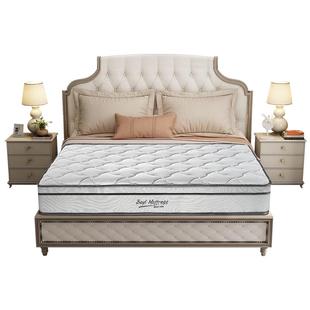 八益官方天然乳胶大豆纤维床垫 1.5米独立弹簧席梦思厚酒店可定制