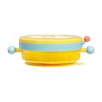 皇宠宝宝成长餐盘分格盘婴儿吸盘式注水保温辅食碗不锈钢儿童餐具