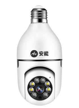 灯头式wifi监控手机远程360全景