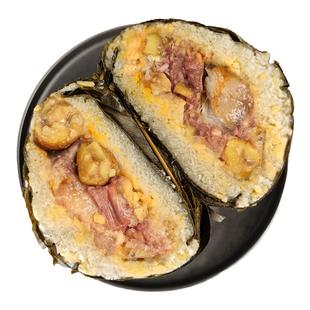 广西钦州灵山特产粽子肉粽绿豆板栗蛋黄糯米五花肉大粽子新鲜现做