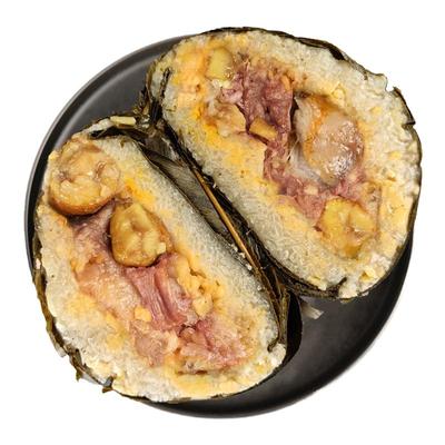 广西特产加料大肉粽新鲜现做
