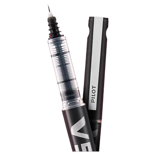 日本PILOT百乐BXC-V5/V7中性笔大V5换替芯升级版水性笔可换墨囊墨胆直液针管式0.5MM黑笔签字笔学生用进口笔
