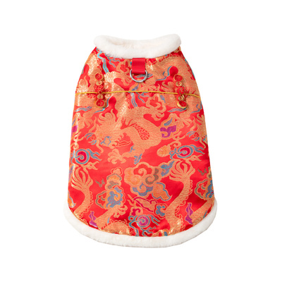 狗狗衣服新年唐装徕本