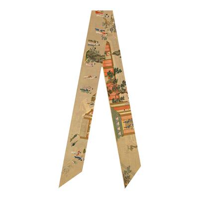 汉服飘带百搭汉宫春晓图中国风
