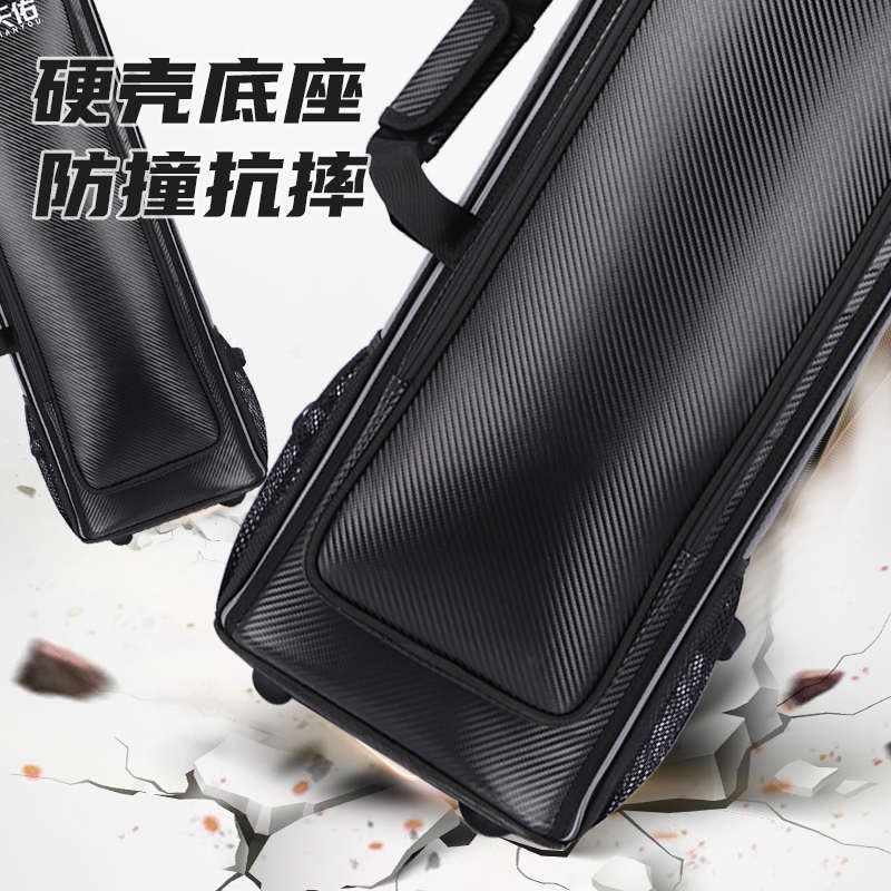 硬壳钓椅背包大容量防水双肩钓鱼杆桶包加厚多功能渔具手提收纳包