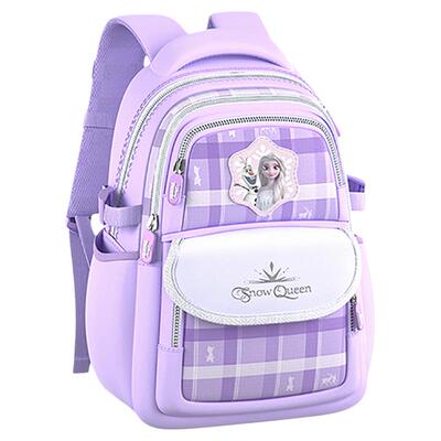 迪士尼儿童书包女小学生1-3年级轻便减负护脊女童大容量双肩背包