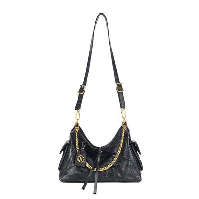 QG托特包女新款牛皮斜挎包包女