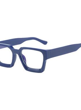 高级复古休闲学院风眼镜框可配镜