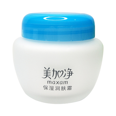 国货美加净保湿润肤霜80g瓶装温和补水滋润锁水防干燥嫩肤乳面霜