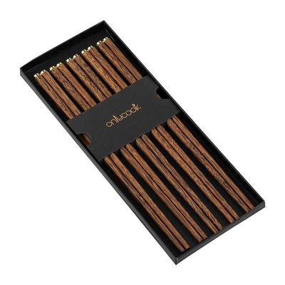 onlycook高档新款鸡翅木筷子