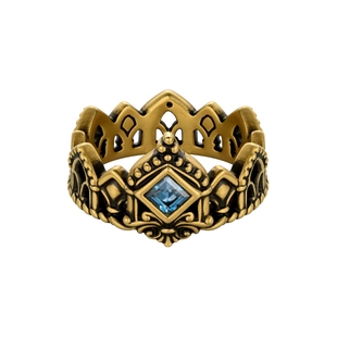 MONOLOGUE独白北纬三十度亚特兰蒂斯复古黄金戒指MRV91新年礼物