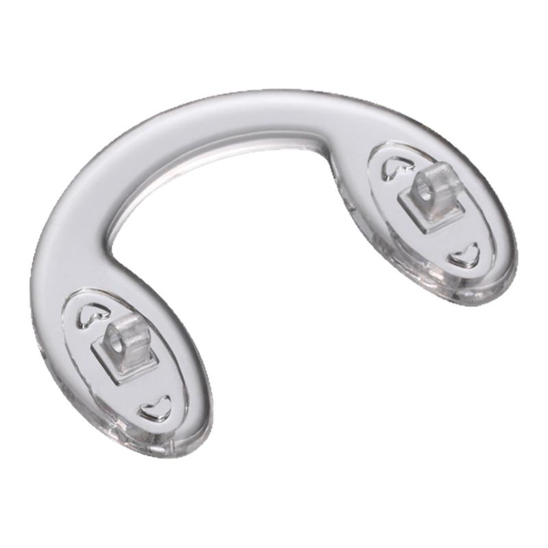 一体式U型眼镜鼻托硅胶连体防滑防脱落鼻垫配件防压痕鼻梁眼睛托