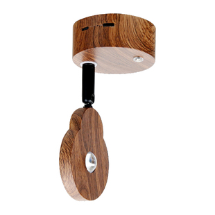 磁吸壁灯中古风入户玄关山丘灯免布线客厅照画背景灯led充电射灯