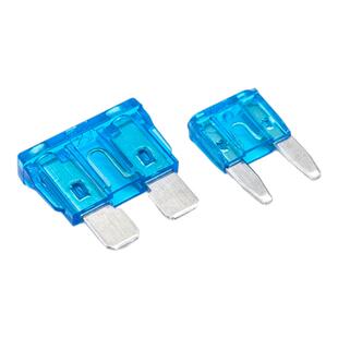 5A10A15A25A30A40A插片式保险片 连接器熔断 中号小号汽车保险丝