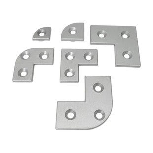 压铸铝盖板金属合金封盖堵头60/80国标欧标铝端盖 铝型材端面盖板