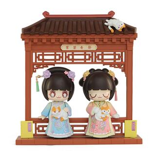 52TOYS官方Kimmy&Miki宫廷系列紫禁香影潮玩手办周边心意礼物摆件