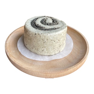 元气馒馒新中式无糖懒人早餐无添加手工黑芝麻卷营养包子