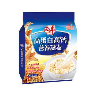 高蛋白食物高钙燕麦片少糖健身餐