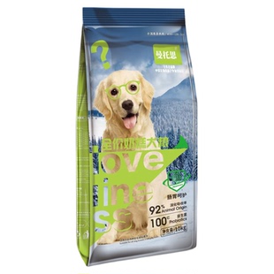 柏曼曼托思专用狗粮幼犬成犬奶糕牧羊犬通用型中大型犬粮10斤40斤