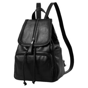 超火的双肩包潮牌女ins时尚百搭2026女士休闲软皮小背包旅行书包