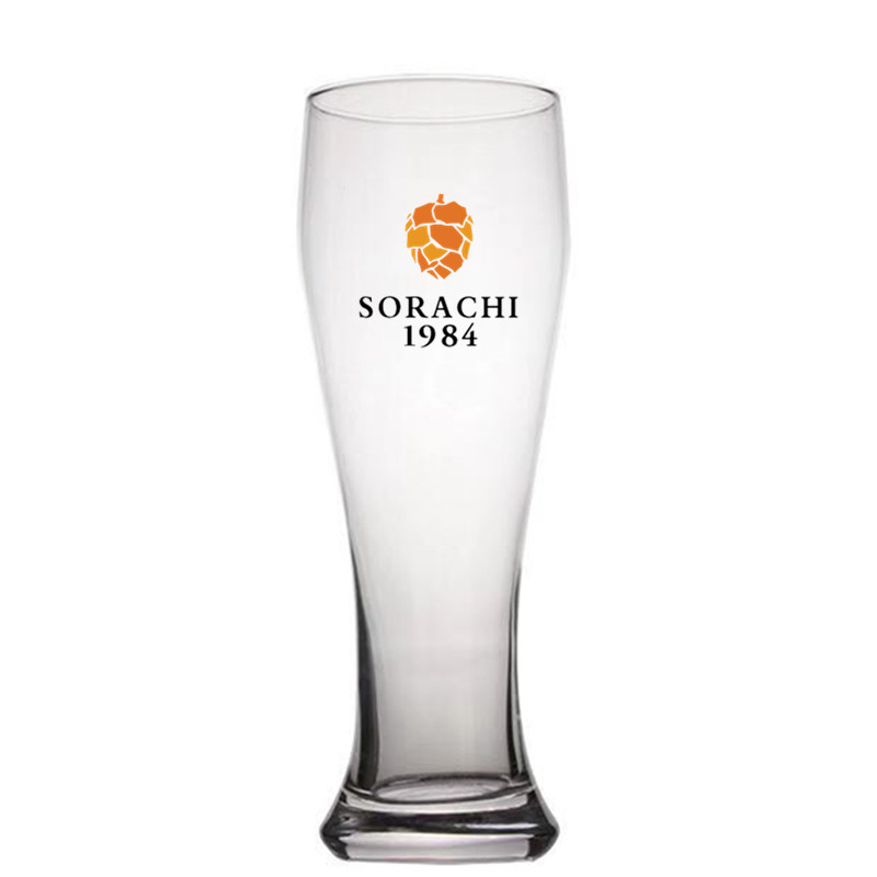 日式啤酒杯三宝乐札幌SORACHI1984精酿杯小麦杯大号无铅耐热定制