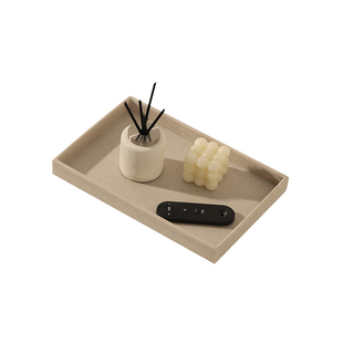 洗手台托盘浴室洗漱台卫生间台面收纳酒店牙刷杯牙杯漱口杯置物架