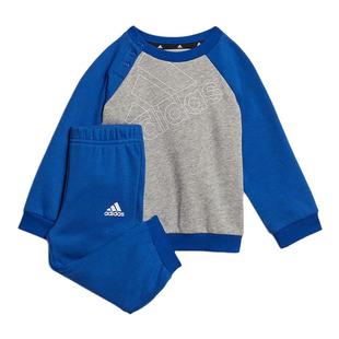 Adidas阿迪达斯春秋儿童运动休闲卫衣卫裤套装HM6599