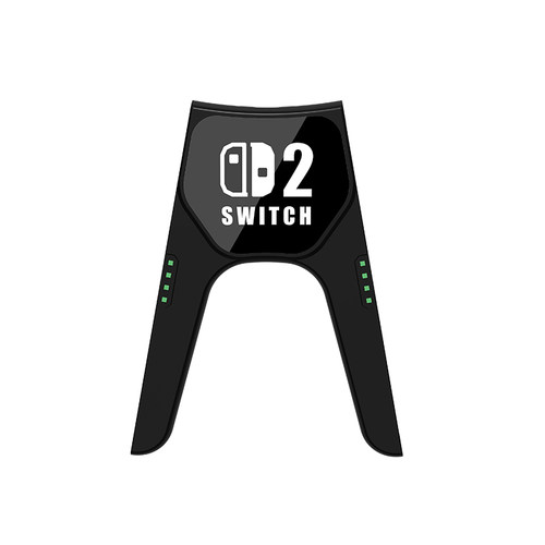 bibuks新品适用任天堂Switch2手柄充电握把oled手柄充电座ns2游戏机分体支架joycon充电座二代手柄架连接配件