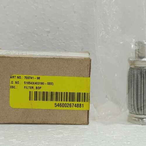 JB Services FJE-3-10 Elemento Filtro BOP 703741-98 Acciaio M