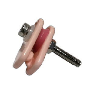 防跳线器进口轴承防跳线轮绕线机导线轮漆包线放线轮陶瓷组合导轮