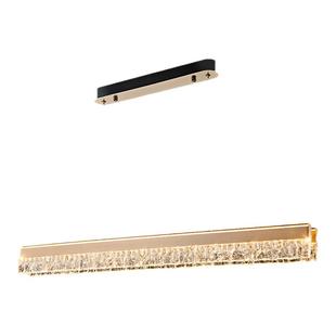 帕莎餐厅吊灯现代简约创意个性北欧LED长条餐桌吧台饭厅轻奢灯