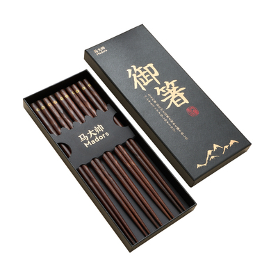 日本进口防滑耐高温高端天然木筷