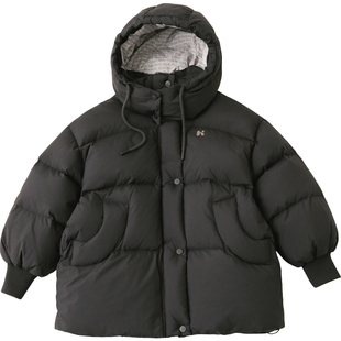 HeyonWye女童羽绒服中长款2025冬季新款儿童羽绒服男童中童外套