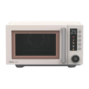 美的微烤炸一体机变频家用平板不锈钢25L微波炉电烤箱官方正品F5