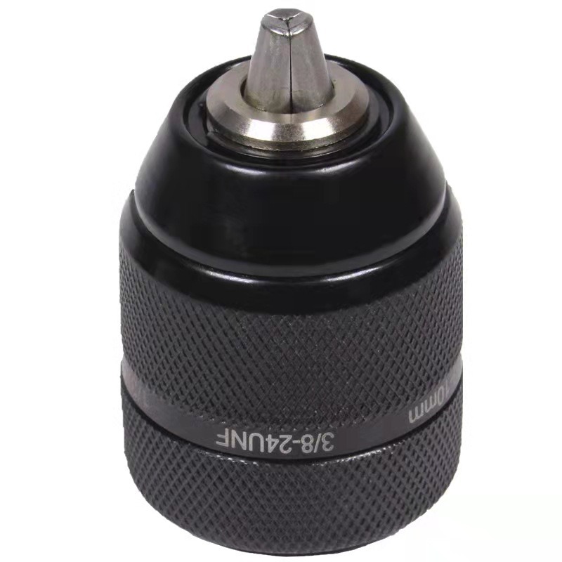 三鸥10mm全金属手紧钻夹头 3/8-24UNF螺纹接口 三鸥钻夹头