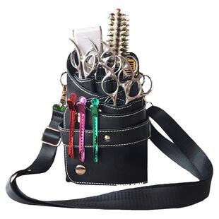 美发剪刀斜挎包欧美流行复古剪刀包发型师工具包理发剪子包收纳