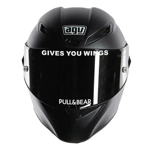 适用于SHOEI马奎斯同款93号镜片贴画头盔贴纸Arai字母贴画A星贴纸