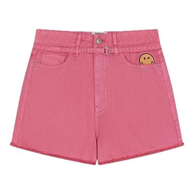 【smiley联名系列】TeenieWeenie小熊牛仔短裤2025夏季多巴胺裤子